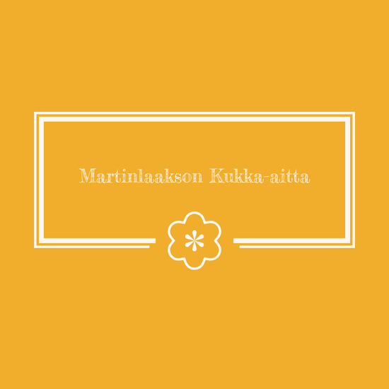 Martinlaakson Kukka-aitta