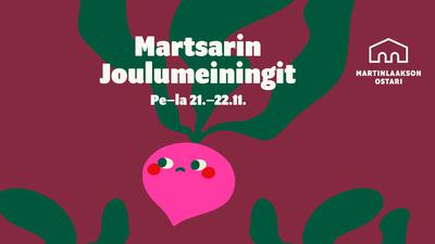 Martsarin Joulumeiningit la 22.11.2025 Martsarin Joulumeiningit la 22.11.2025