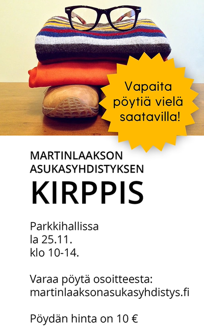 Kirppis ja myyjäiset